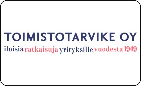 Toimistotarvike - vuodesta 1949